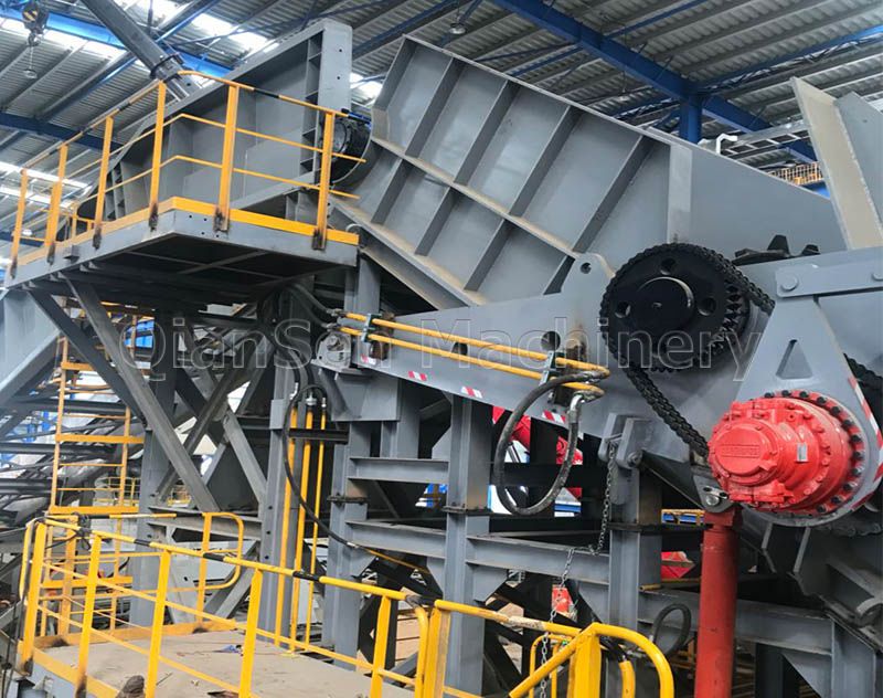  Steel Scrap Smashing Production Line 