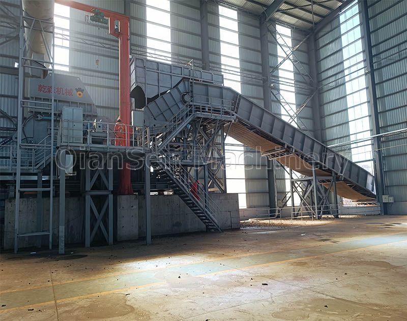  Steel Scrap Smashing Production Line 