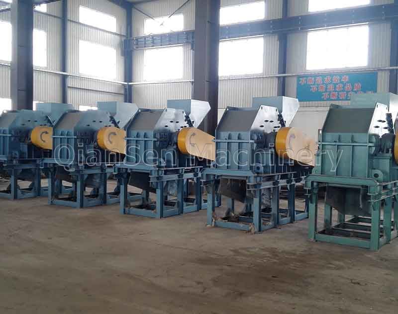 Paper Tube Crushing Machine