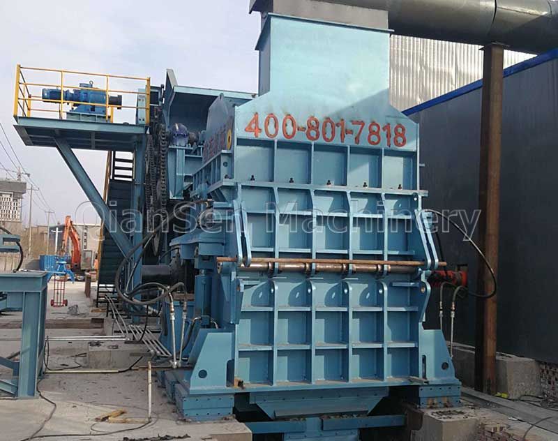 Scrap Metal Crusher Machine