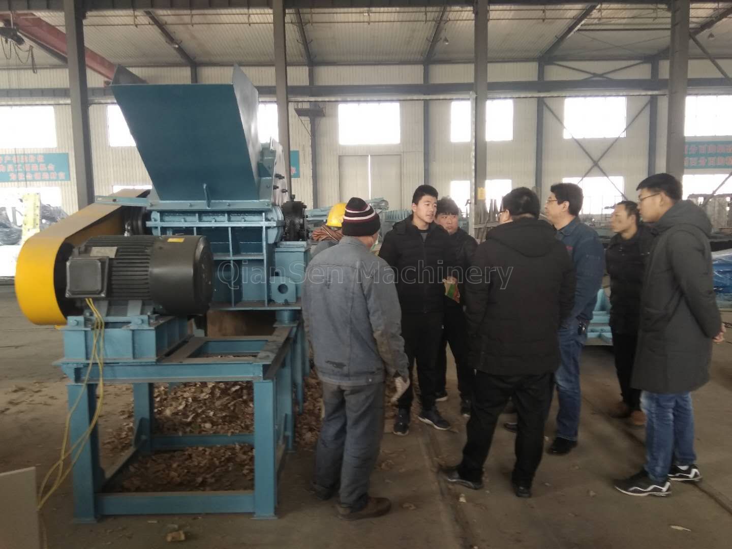 China Paper Tube Crusher