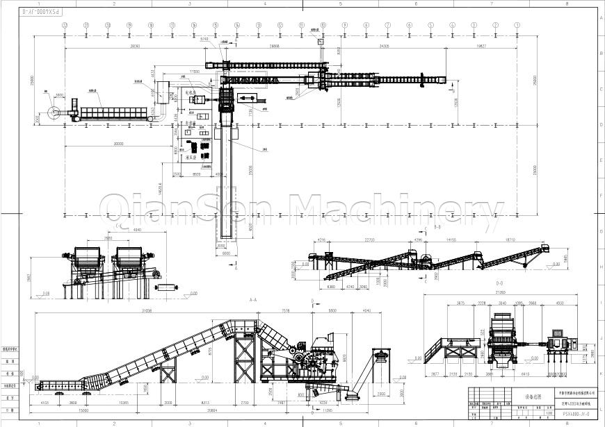 PSX Scrap Shredder Line （1450-2240）KW