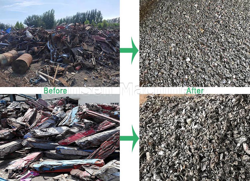 Metal Shredder Crusher