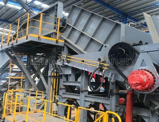 Steel Scrap Smashing Production Line